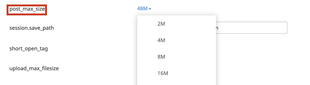 post_max_size
